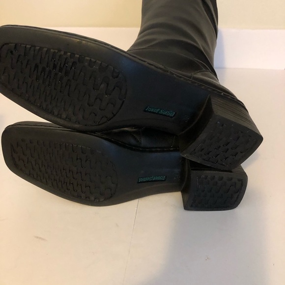 Josef Seibel Boot in Black Leather Size 39 - Orthopedic support - Picture 9 of 14